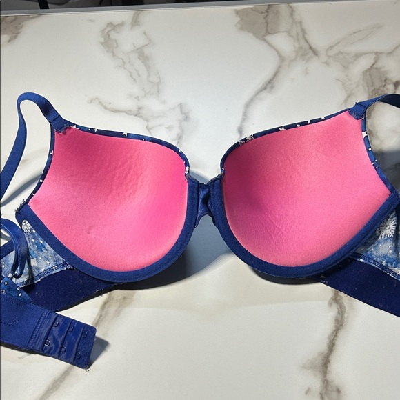 PINK Victoria's Secret Celestial Blue Bra - Picture 2 of 3